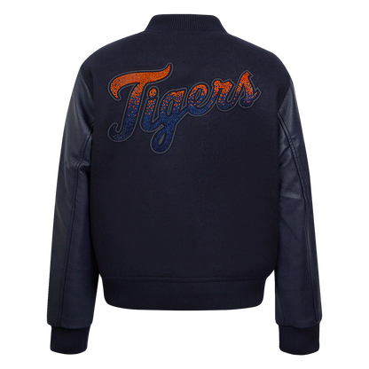 PRO STANDARD DETROIT TIGERS JEWELS W WOOL VARSITY JACKET