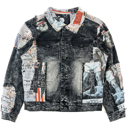 MAKOBI Mohadi Denim Jacket -M1014/M1014B- Black