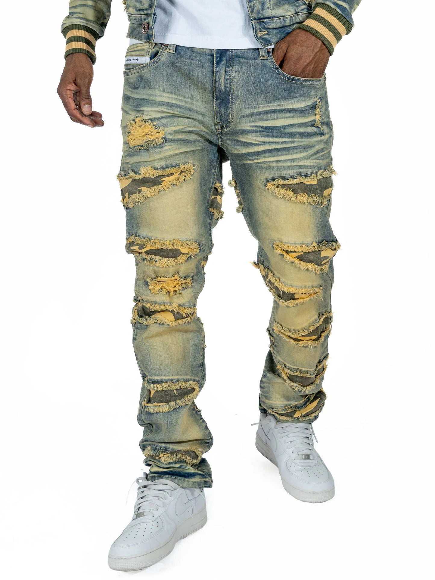 MAKOBI Sassari Denim Jeans - Dirt M1797