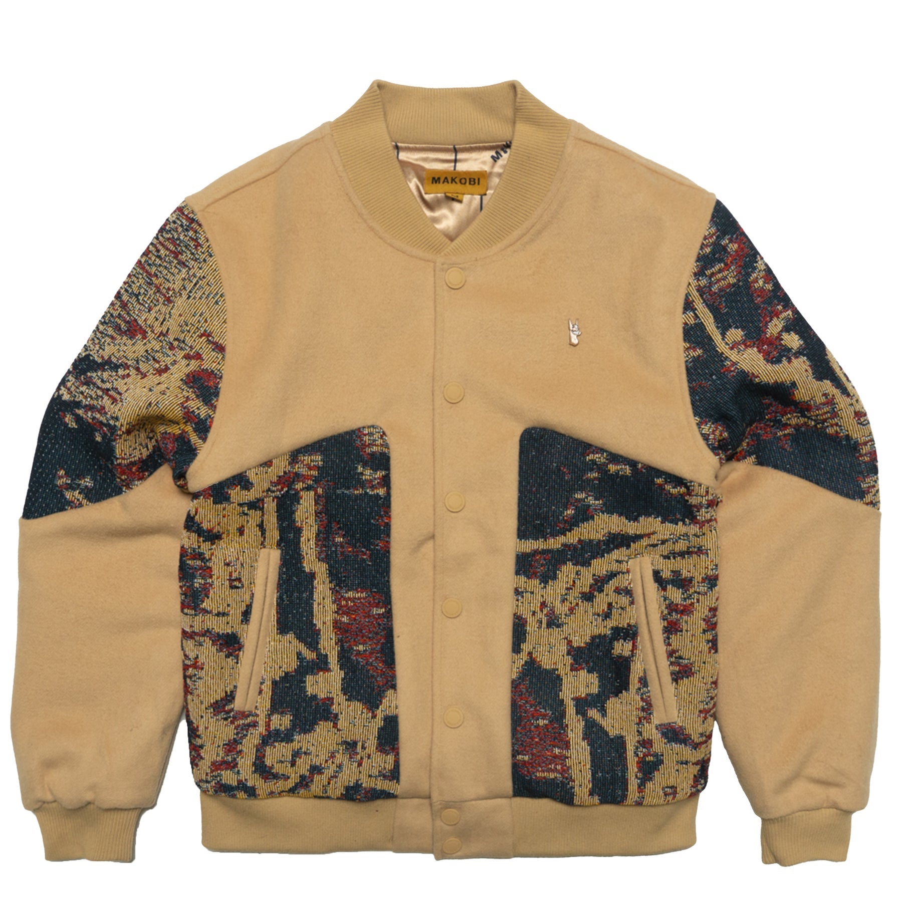 Makobi M1099 Bagnoli Tapestry Varsity Jacket