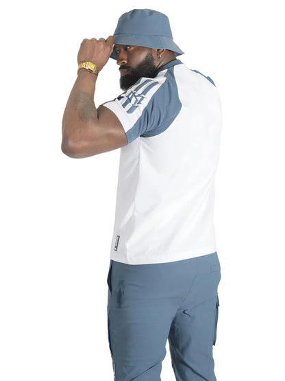 MAKOBI MEN'S ADORNI REGLANT-SHIRT (M119)