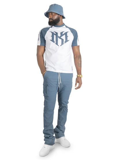 MAKOBI MEN'S ADORNI REGLANT-SHIRT (M119)