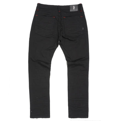 M1773 Makobi Amalfi Denim Jeans With Underlay