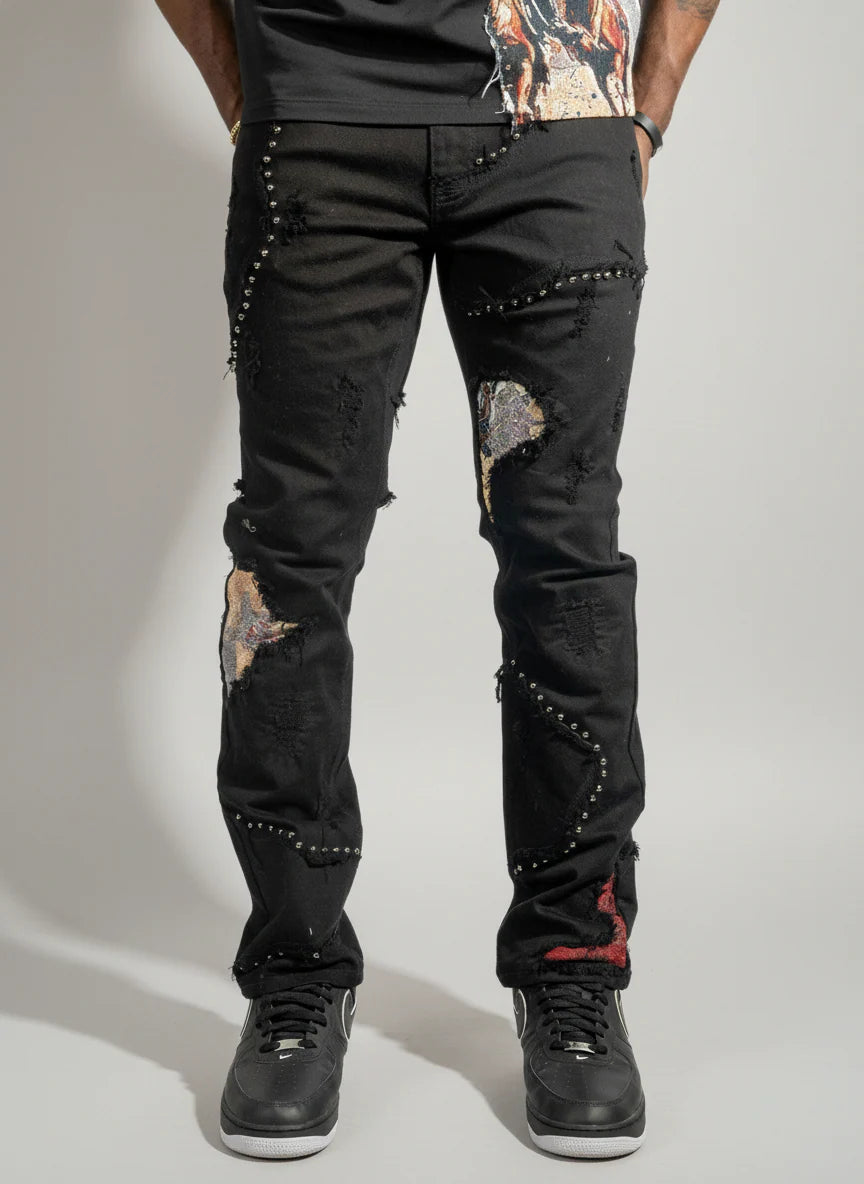 M1774 MAKOBI FERDONI JEANS