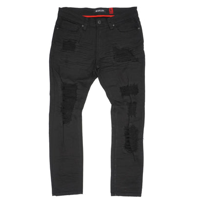 M1780 Makobi Pensacola Shredded Jeans