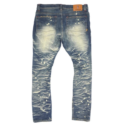 MAKOBI PENSACOLA SHREDDED JEANS (M1780)
