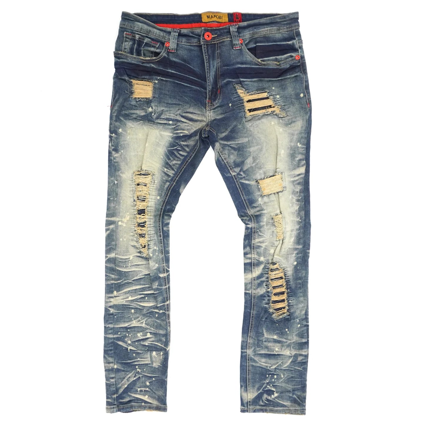M1780 Makobi Pensacola Shredded Jeans