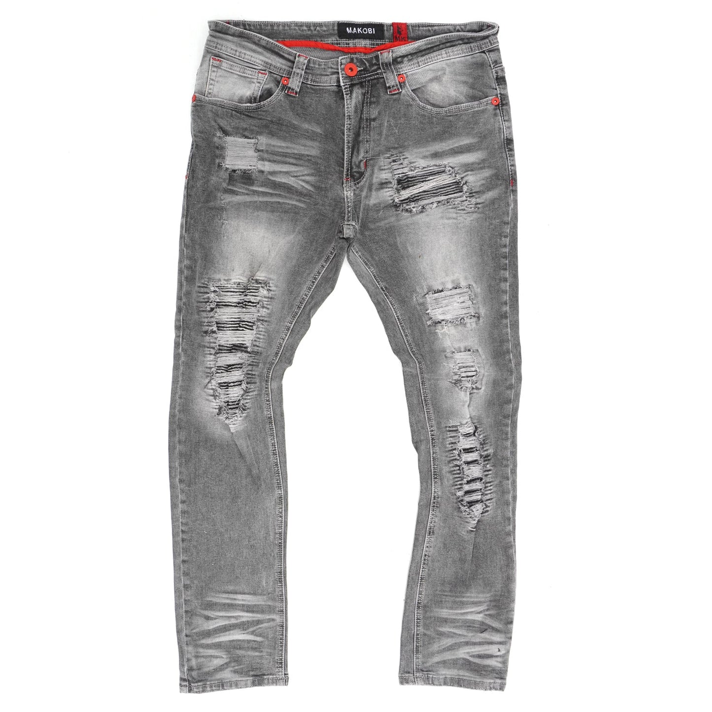 M1780 Makobi Pensacola Shredded Jeans