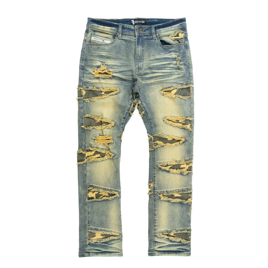 MAKOBI Sassari Denim Jeans - Dirt M1797