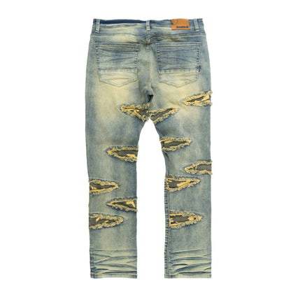 MAKOBI Sassari Denim Jeans - Dirt M1797