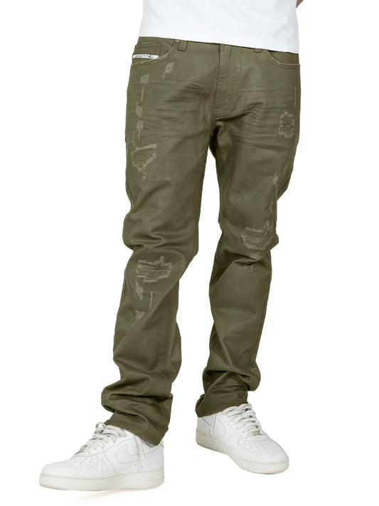 M1901 MAKOBI SEGRETO COATED JEANS