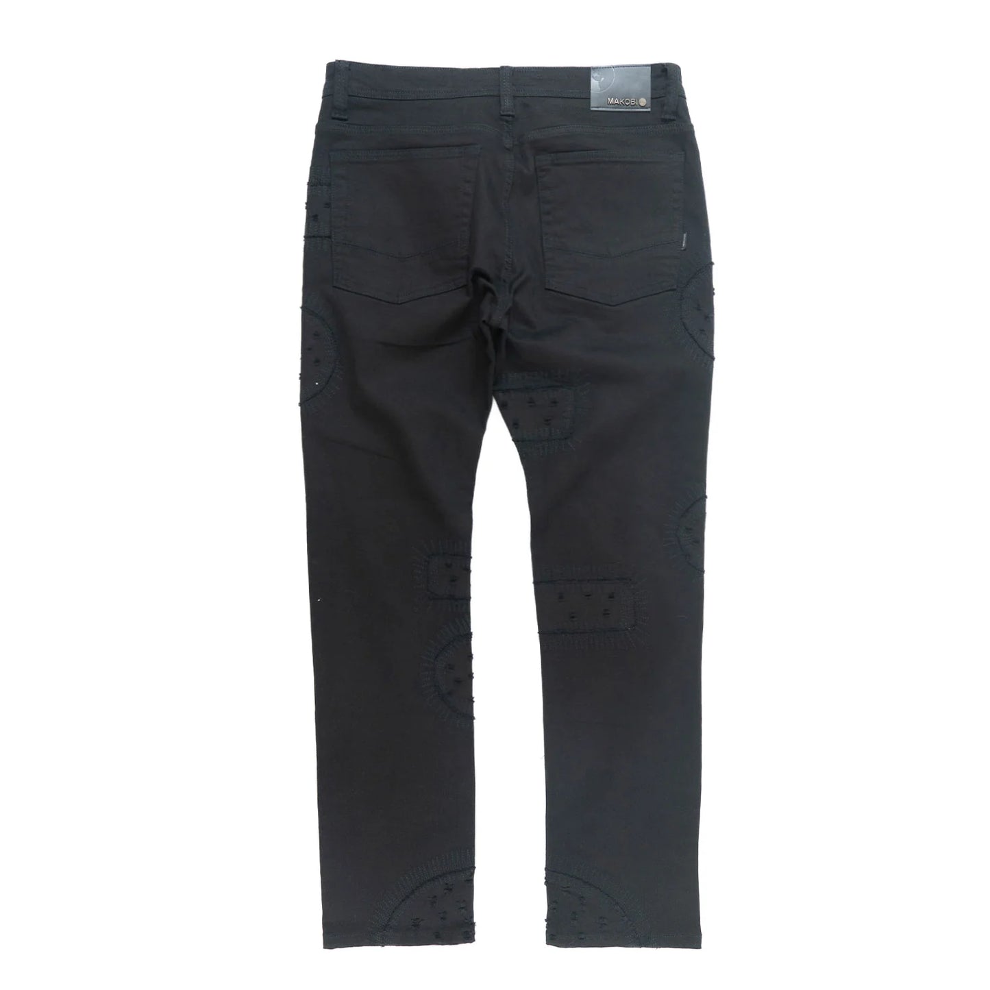 MAKOBI M1945 Mancini Jeans - JET BLACK