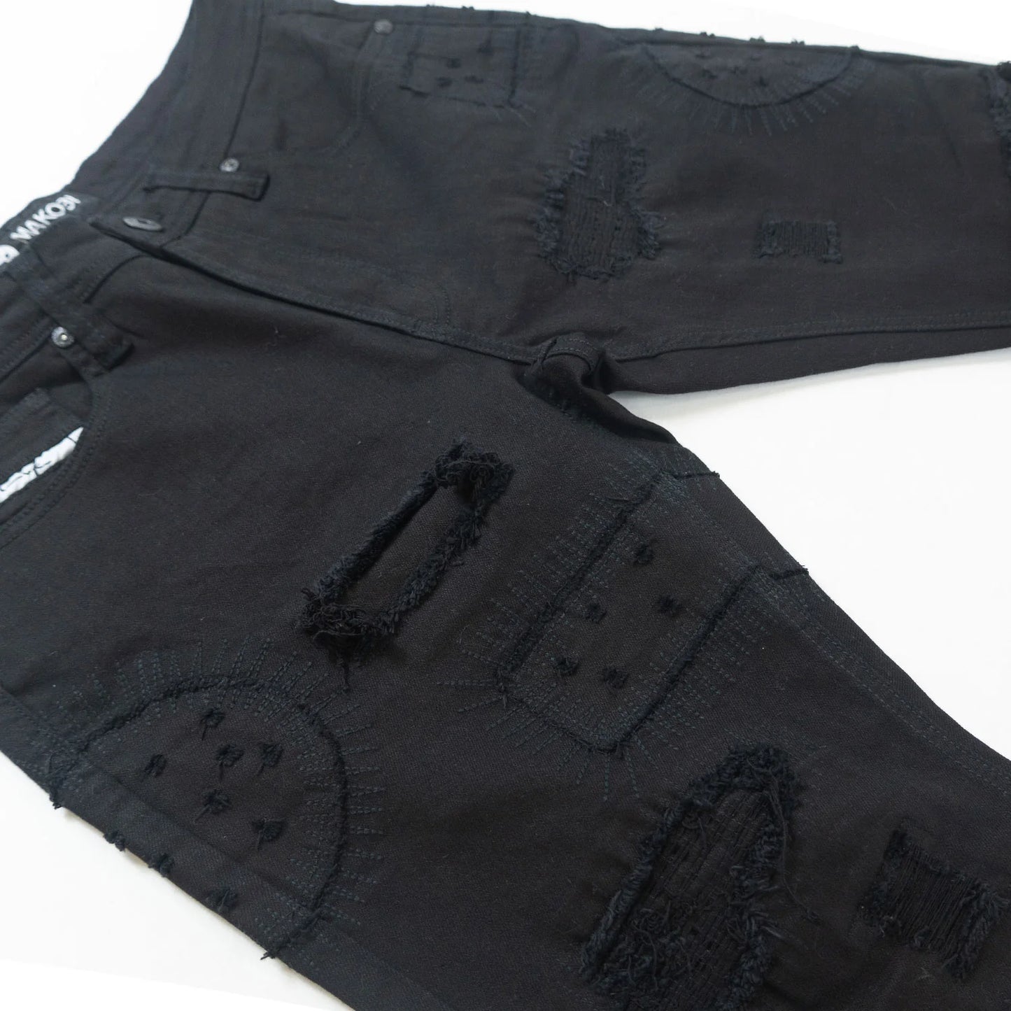 MAKOBI M1945 Mancini Jeans - JET BLACK