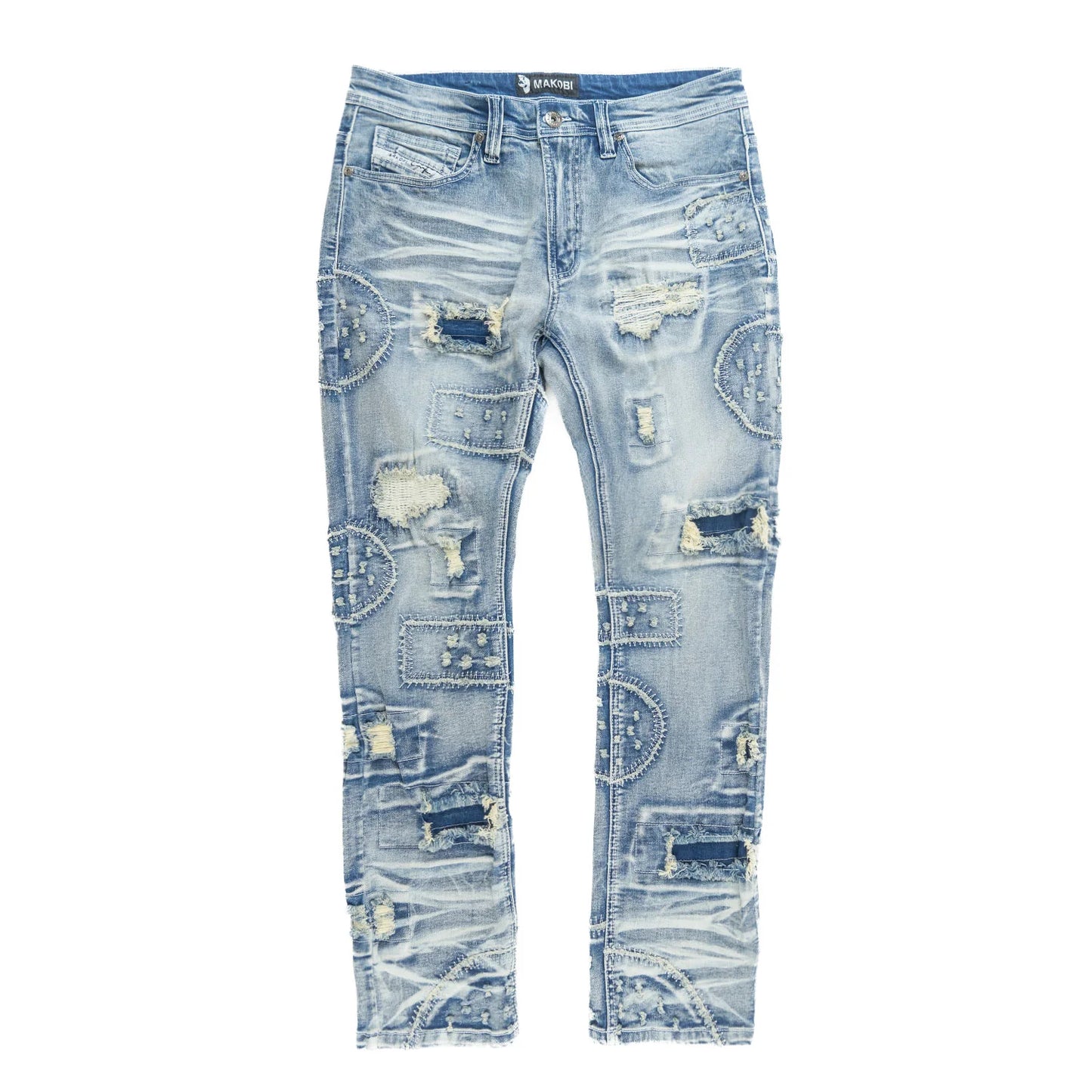 MAKOBI  M1945 Mancini Jeans - Light Wash