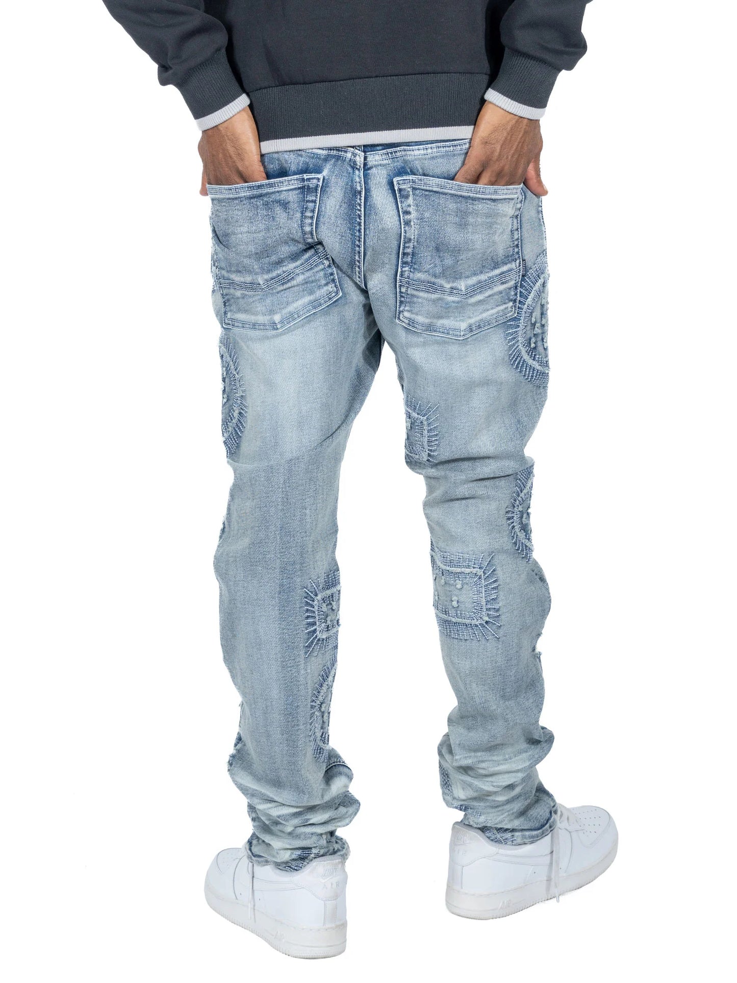 MAKOBI  M1945 Mancini Jeans - Light Wash