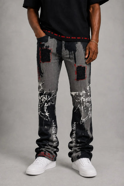 MAKOBI MEN'S PREGO TWILL STACKED PANTS (M1958)