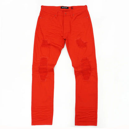 M1971 MAKOBI SHREDDED TWILL JEANS