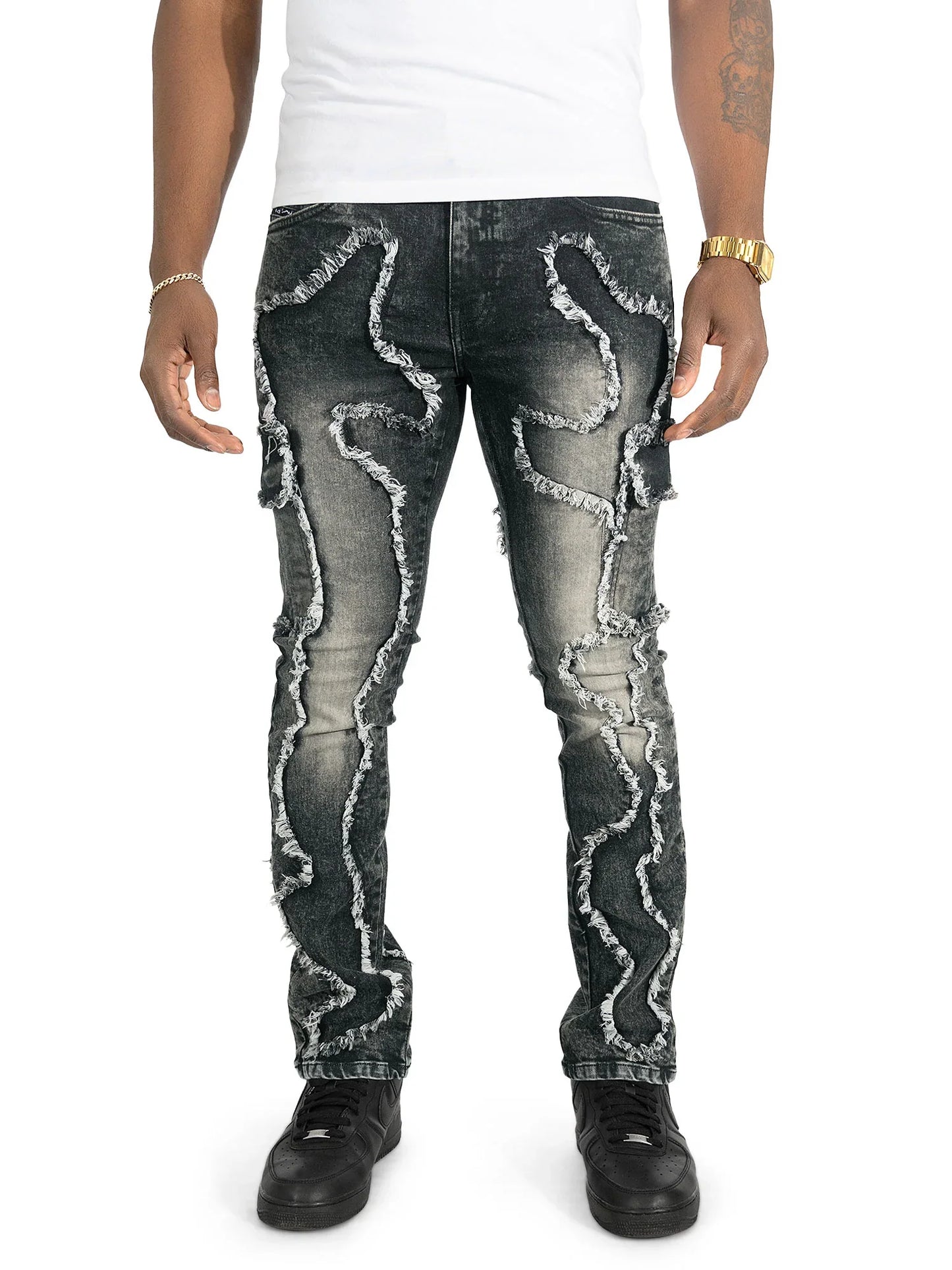 M1977 MAKOBI MASSINO CARGO JEANS