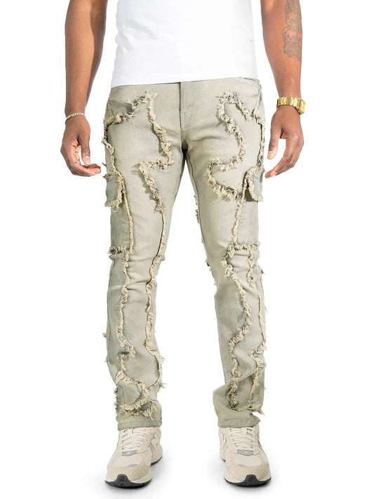 M1977 MAKOBI MASSINO CARGO JEANS