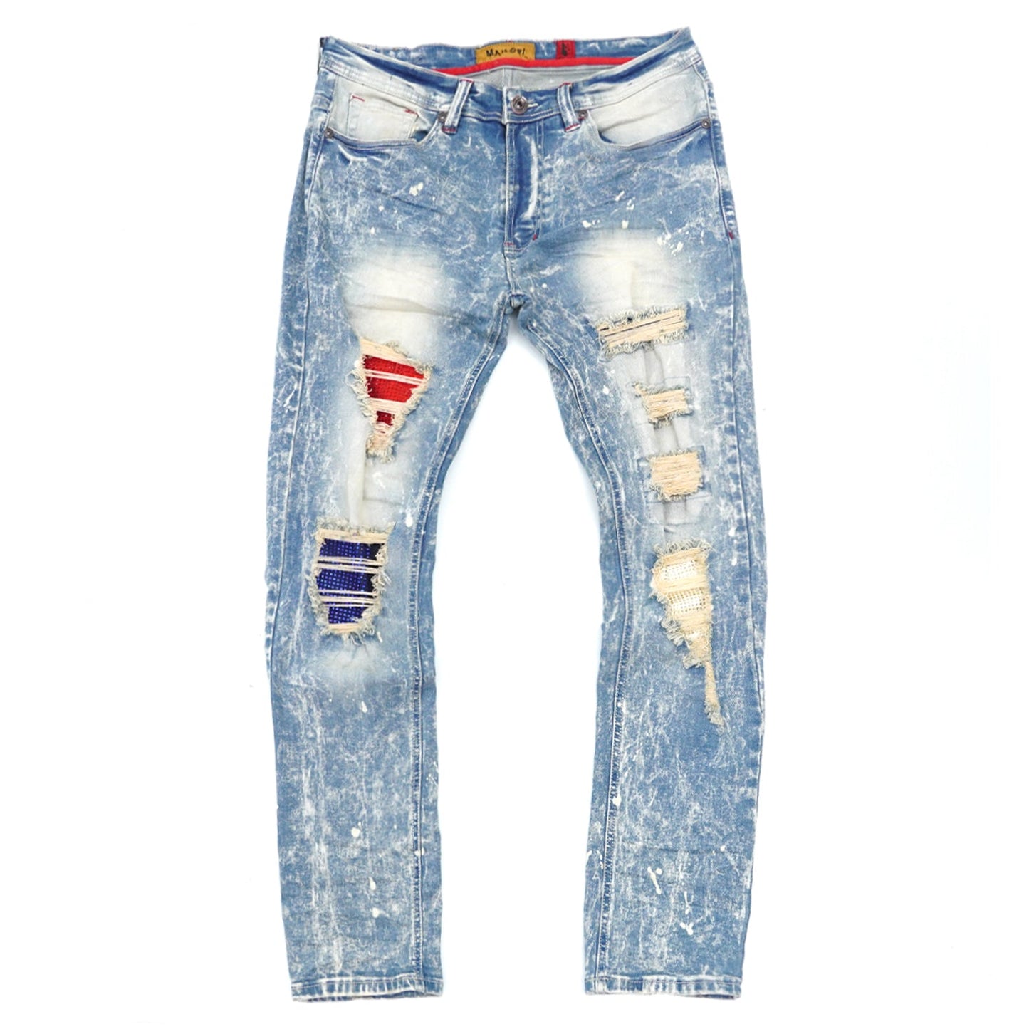 M1981 Makobi Go Gettas Denim Jeans - Dirt Wash