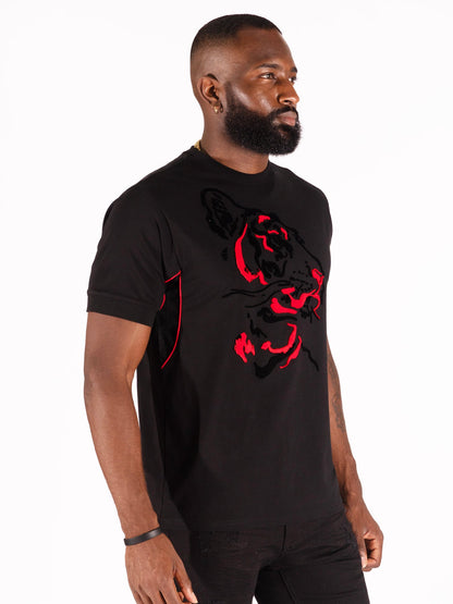 Makobi M358 Gabana Tiger Tee - Black