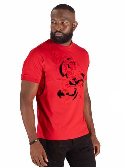 Makobi M358 Gabana Tiger Tee - Red