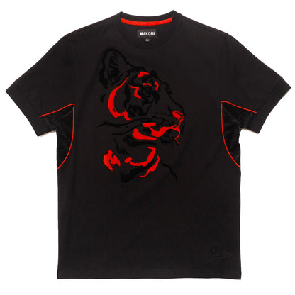 Makobi M358 Gabana Tiger Tee - Black