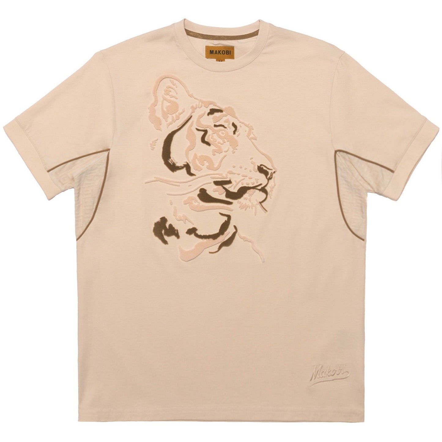 Makobi M358 Gabana Tiger Tee - Khaki