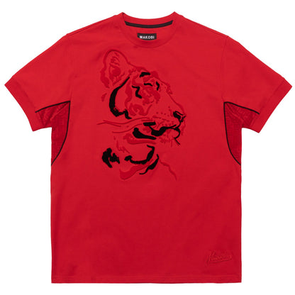 Makobi M358 Gabana Tiger Tee - Red