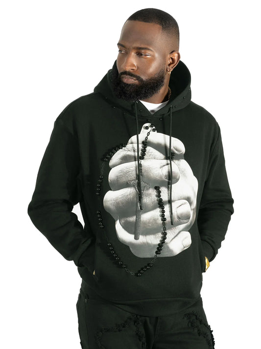 M4225 MAKOBI Fleece Hoodie Rosario pull Over