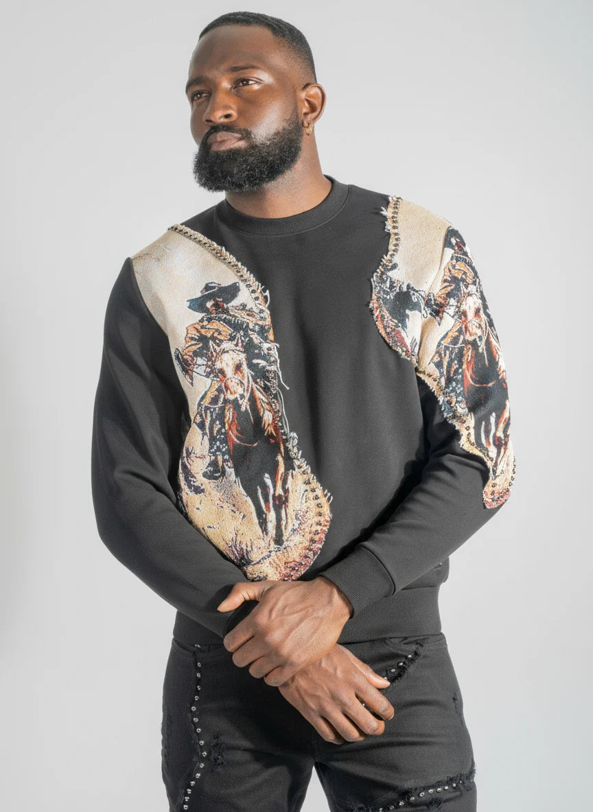 MAKOBI Sweatshirt | M4374 Ferdoni Crewneck