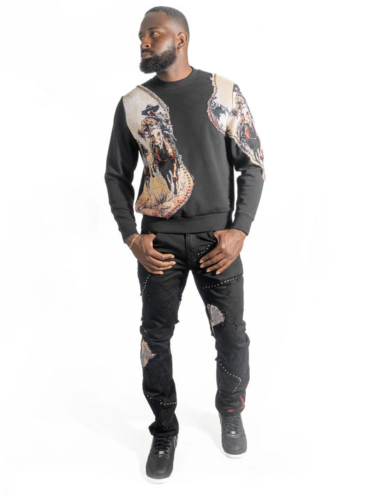 MAKOBI Sweatshirt | M4374 Ferdoni Crewneck