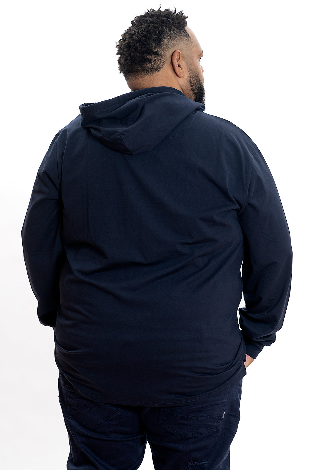 Makobi M4500 Luciano Jersey Hoodie - Navy