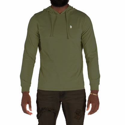 Makobi M4500 Luciano Jersey Hoodie - Olive