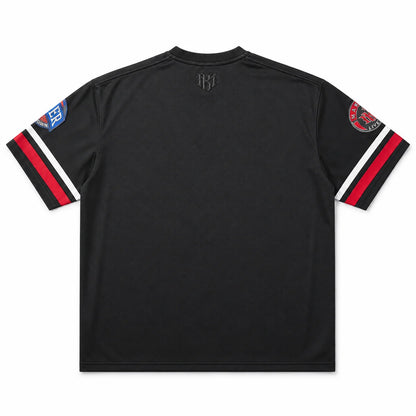 MAKOBI MEN'S NEVER BACK DOWN BOXED TEE (M454)