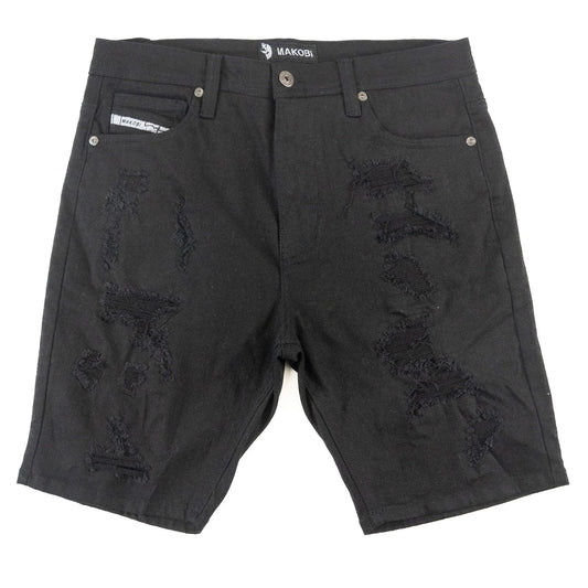 MAKOBI Amato Denim Shorts (M607)