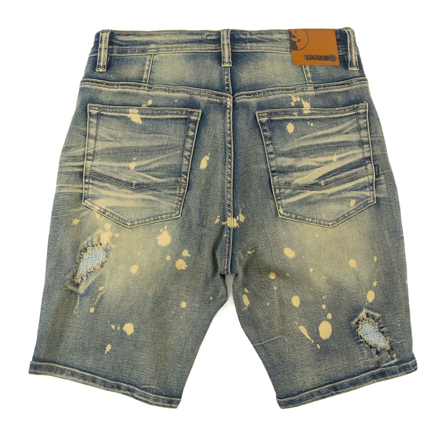 M607 MAKOBI Amato Denim Shorts