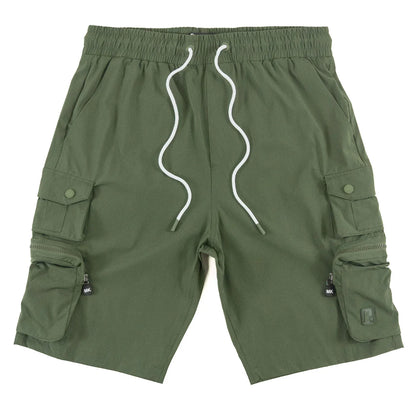 M633 MAKOBI COLTON NYLON SPANDEX CARGO SHORTS