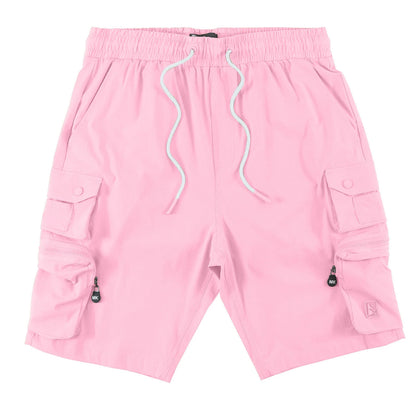 M633 MAKOBI COLTON NYLON SPANDEX CARGO SHORTS