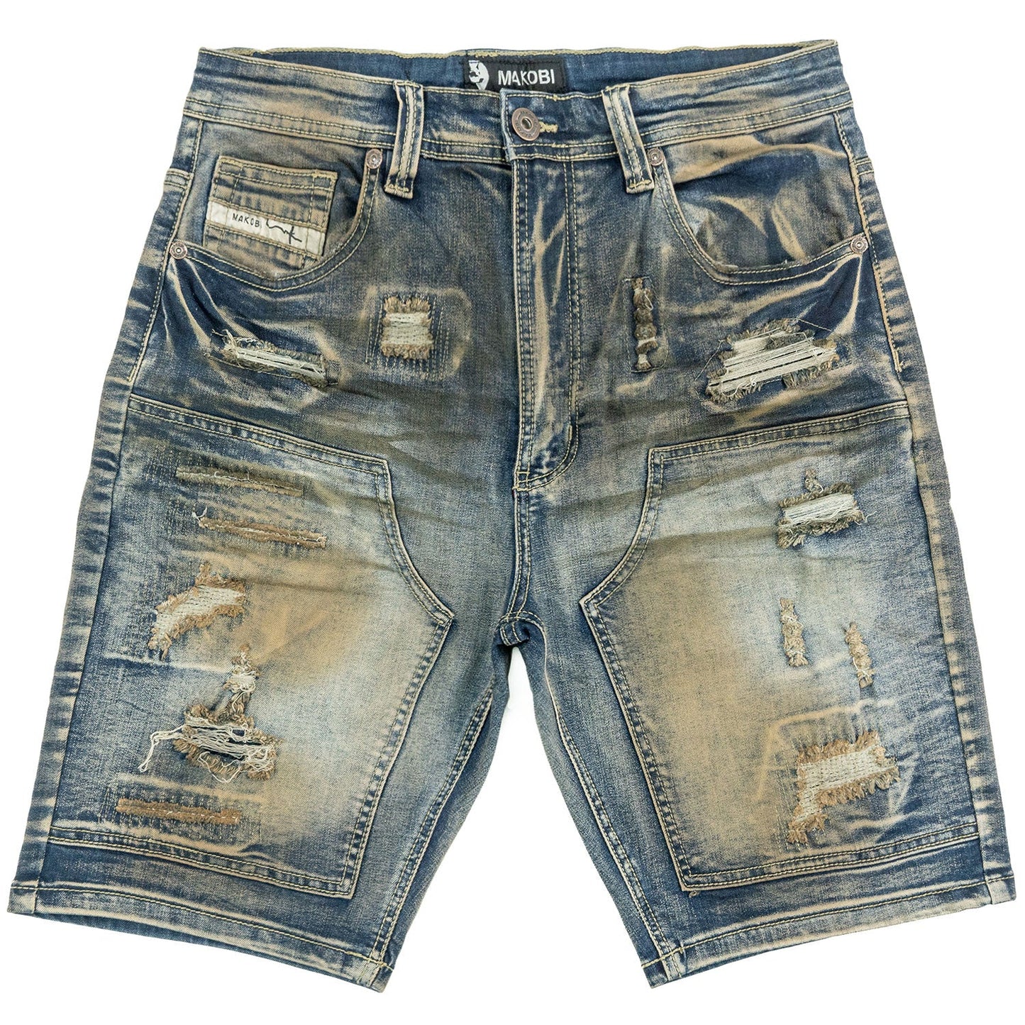 M904 MAKOBI PREGO DENIM SHORTS