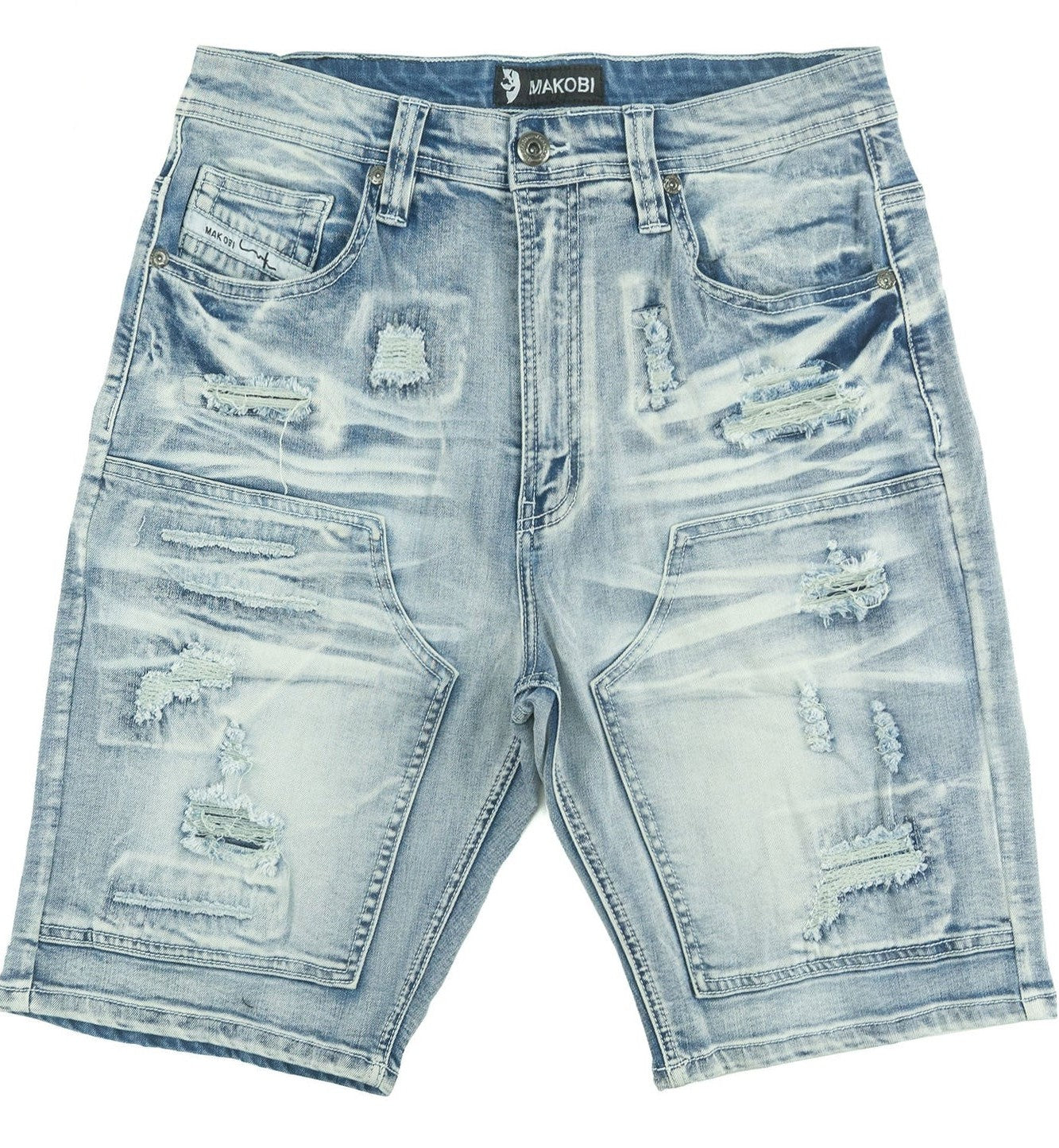 M904 MAKOBI PREGO DENIM SHORTS
