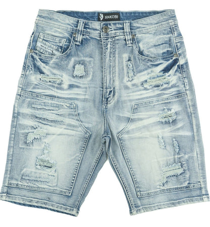 M904 MAKOBI PREGO DENIM SHORTS