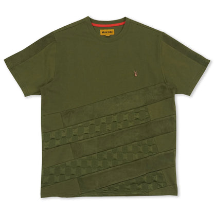 M389 Makobi Jacquard Solid Tee