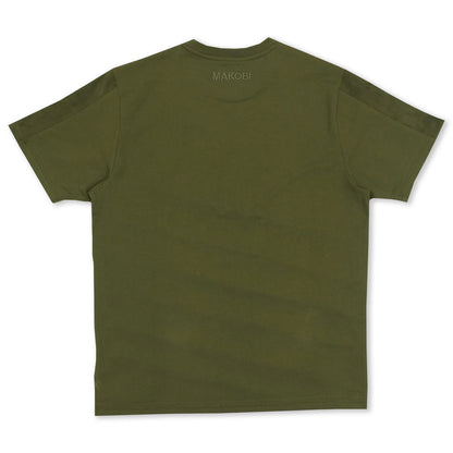 M389 Makobi Jacquard Solid Tee
