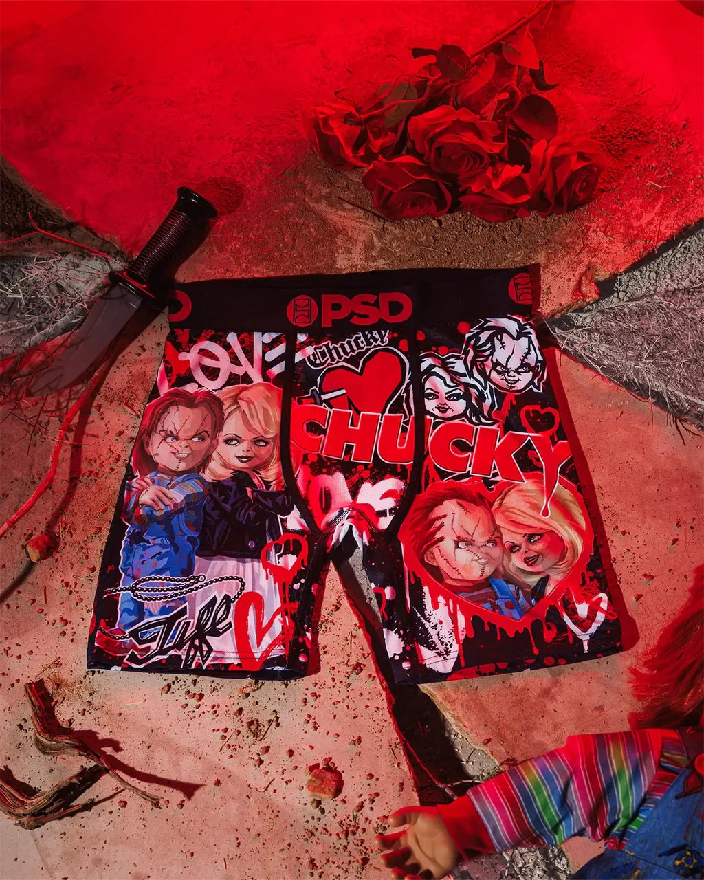 PSD UNDERWEAR MEN'S "CHUCKY & TIFF" BOXER