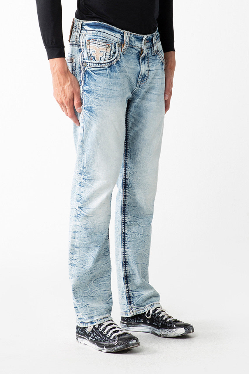 Big and fashion tall rock revival jeans