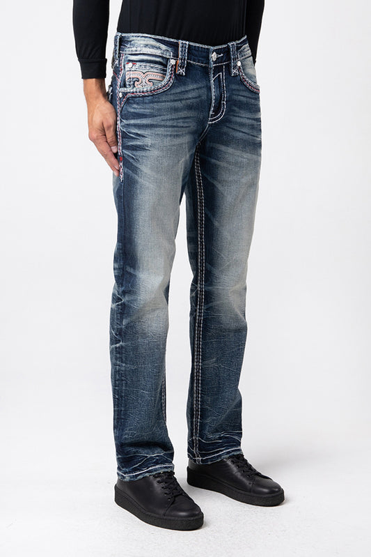 ROCK REVIVAL TYRONE J201R STRAIGHT JEAN