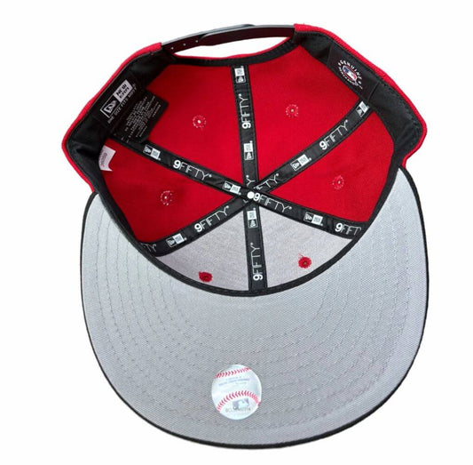 NEW ERADETROIT TIGERS RED/BLACK 9FIFTY SNAPBACK CAP