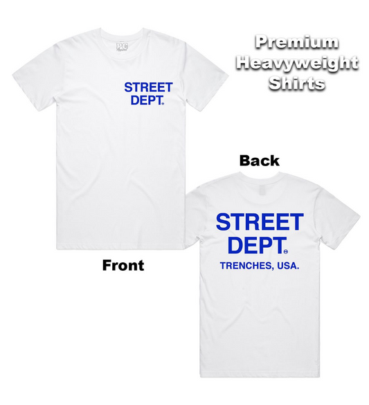 STREET DEPT (STDPT100) WHITE/BLUE