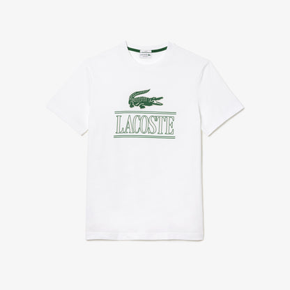 Lacoste - Regular Fit Heavy Cotton Jersey Shirt - White